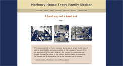 Desktop Screenshot of mchenryhousetracy.org